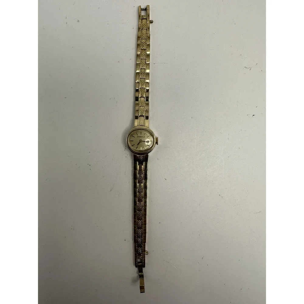 Caravelle N9 1979 Ladies Manual Wind Watch Works 17MM 6.25
